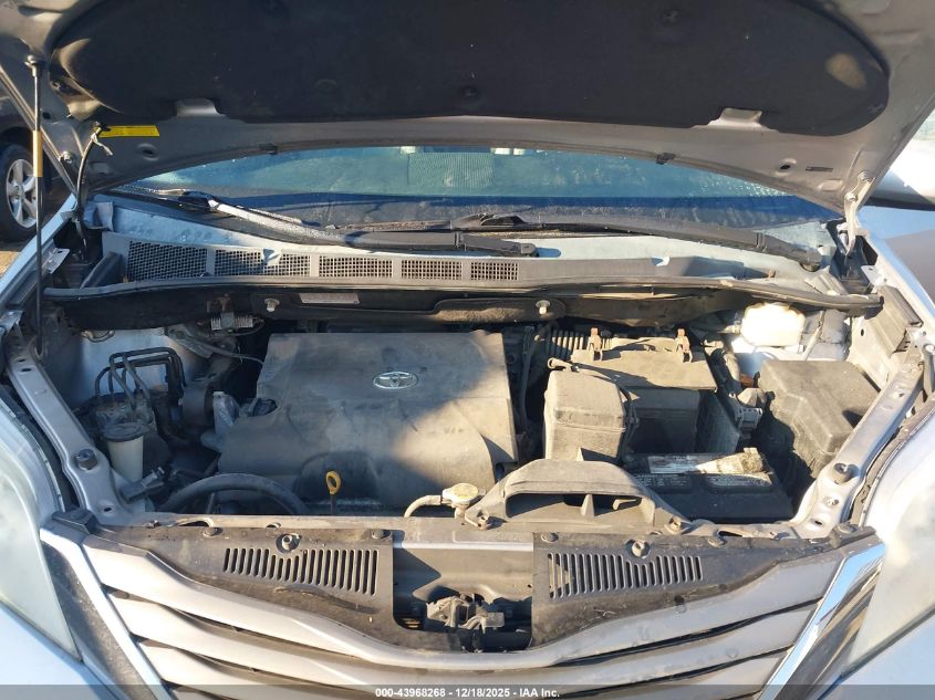 2012 Toyota Sienna Xle V6 8 Passenger VIN: 5TDYK3DC2CS253938 Lot: 43968268