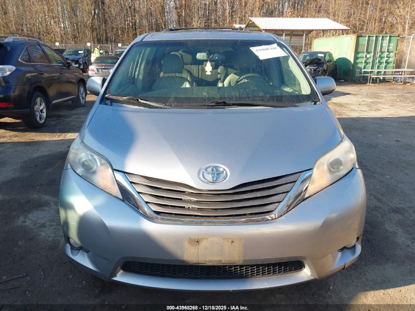 2012 Toyota Sienna Xle V6 8 Passenger VIN: 5TDYK3DC2CS253938 Lot: 43968268