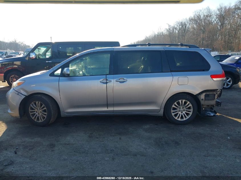 2012 Toyota Sienna Xle V6 8 Passenger VIN: 5TDYK3DC2CS253938 Lot: 43968268