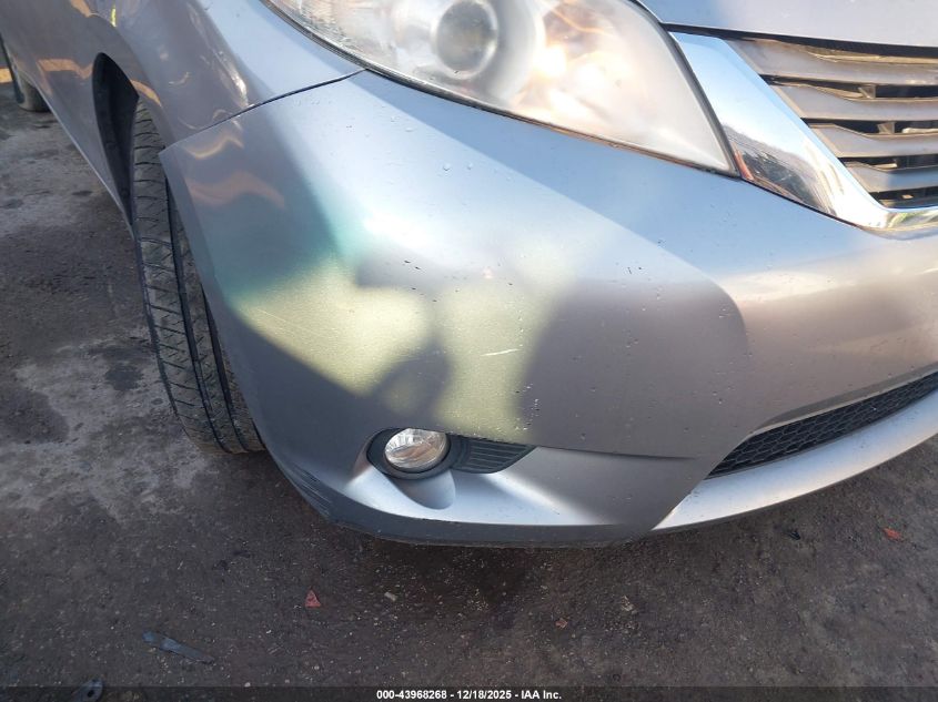 2012 Toyota Sienna Xle V6 8 Passenger VIN: 5TDYK3DC2CS253938 Lot: 43968268