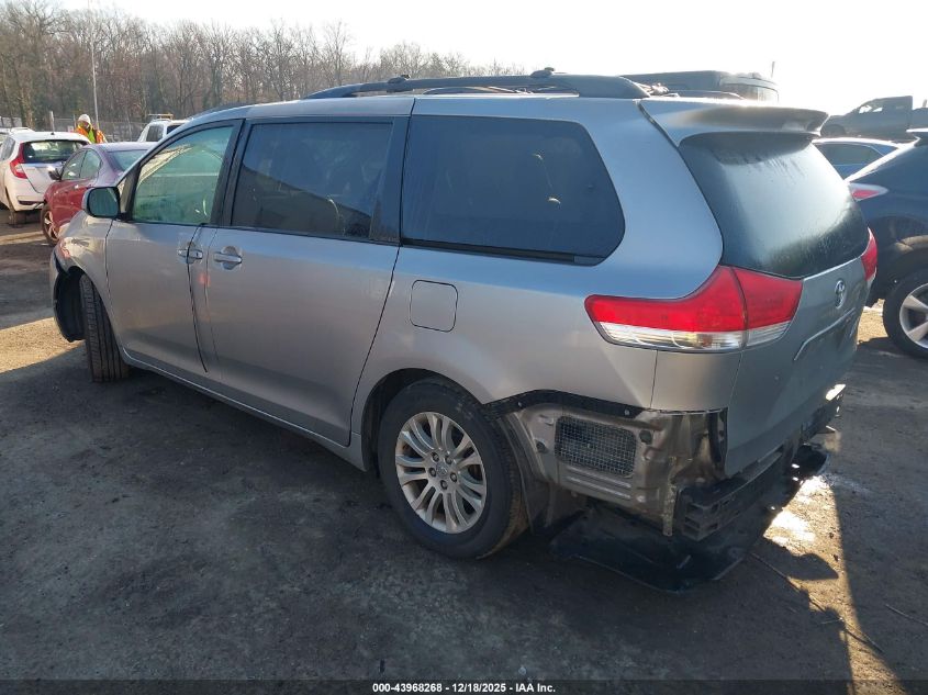 2012 Toyota Sienna Xle V6 8 Passenger VIN: 5TDYK3DC2CS253938 Lot: 43968268