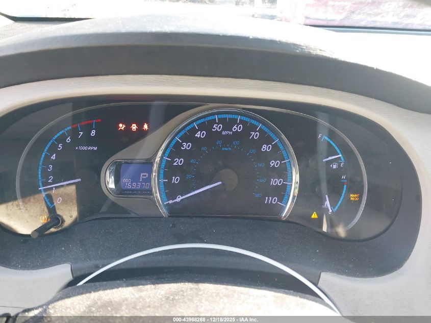 2012 Toyota Sienna Xle V6 8 Passenger VIN: 5TDYK3DC2CS253938 Lot: 43968268