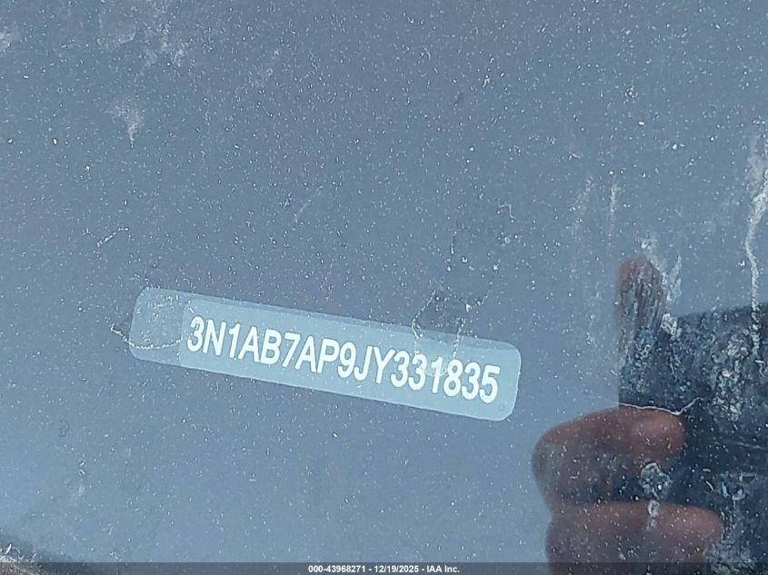 2018 Nissan Sentra S VIN: 3N1AB7AP9JY331835 Lot: 43968271