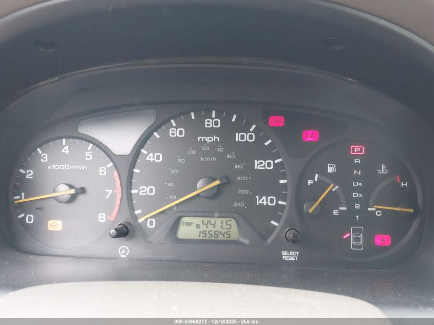 2000 Honda Accord 3.0 Ex VIN: 1HGCG1657YA094791 Lot: 43968272