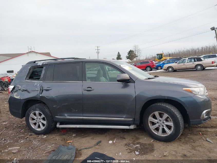2012 Toyota Highlander Se V6 VIN: 5TDBK3EH2CS142967 Lot: 43968277