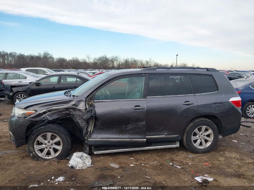 2012 Toyota Highlander Se V6 VIN: 5TDBK3EH2CS142967 Lot: 43968277