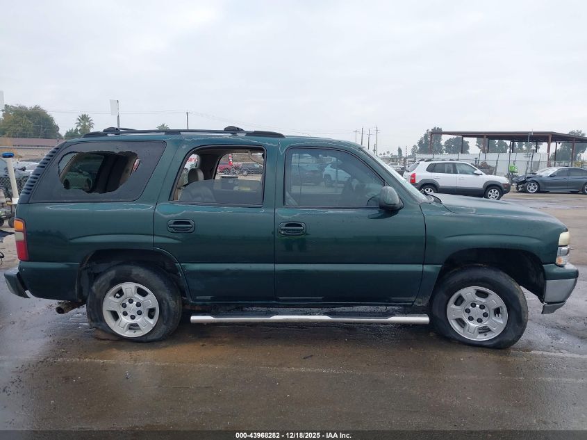 2001 Chevrolet Tahoe Lt VIN: 1GNEK13T71J309947 Lot: 43968282