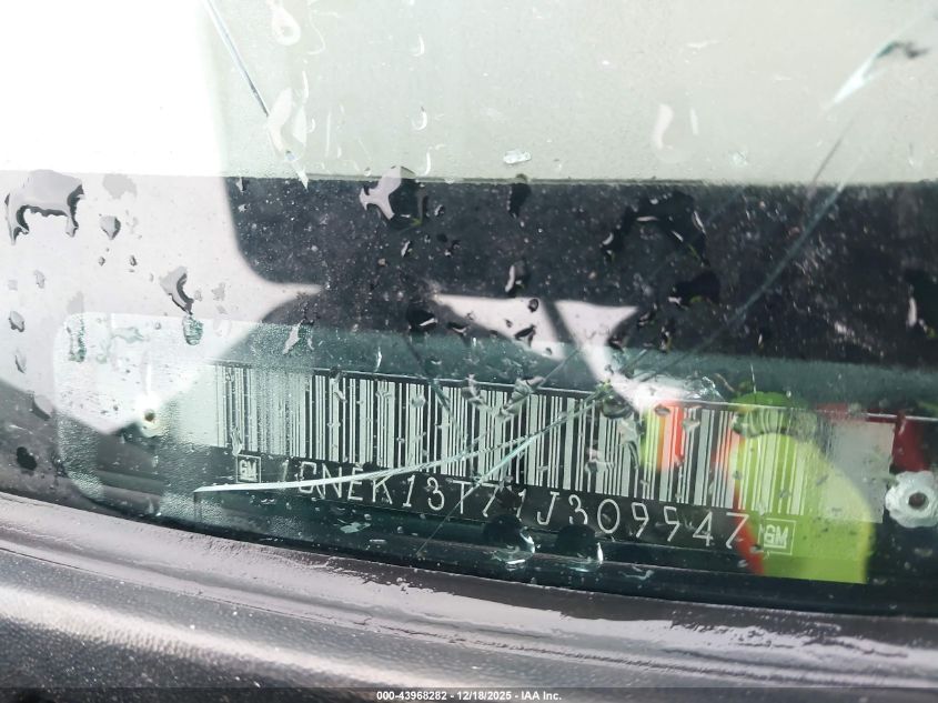 2001 Chevrolet Tahoe Lt VIN: 1GNEK13T71J309947 Lot: 43968282