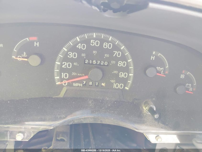 1998 Ford F-150 Standard/Xl/Xlt VIN: 1FTZX1722WNB55340 Lot: 43968288