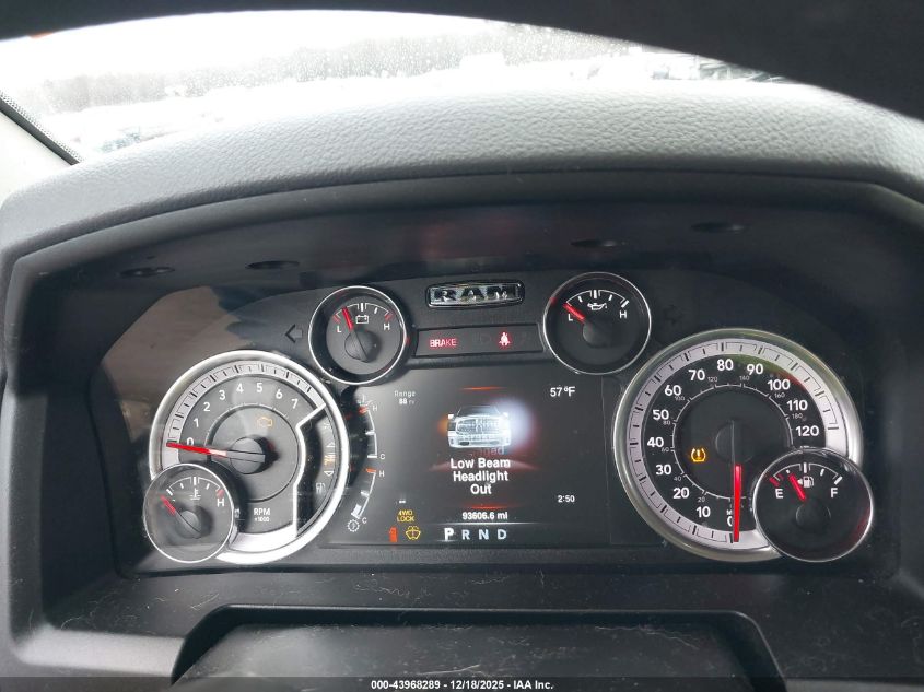 2019 Ram 1500 Classic Warlock 4X4 6'4 Box VIN: 1C6RR7GG6KS708714 Lot: 43968289