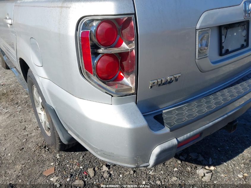 2006 Honda Pilot Ex-L VIN: 5FNYF28626B043027 Lot: 43968291