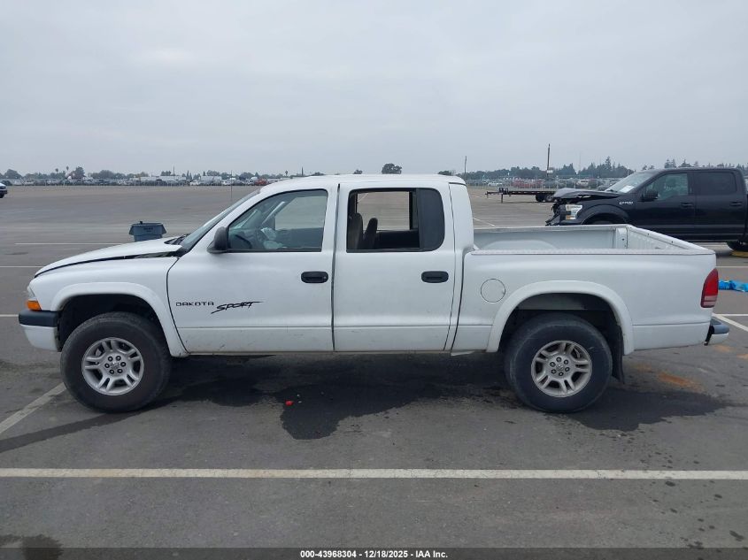 2001 Dodge Dakota Slt/Sport VIN: 1B7HG2AN81S282446 Lot: 43968304