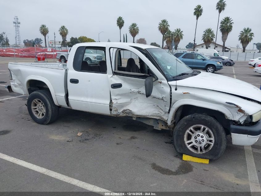 2001 Dodge Dakota Slt/Sport VIN: 1B7HG2AN81S282446 Lot: 43968304