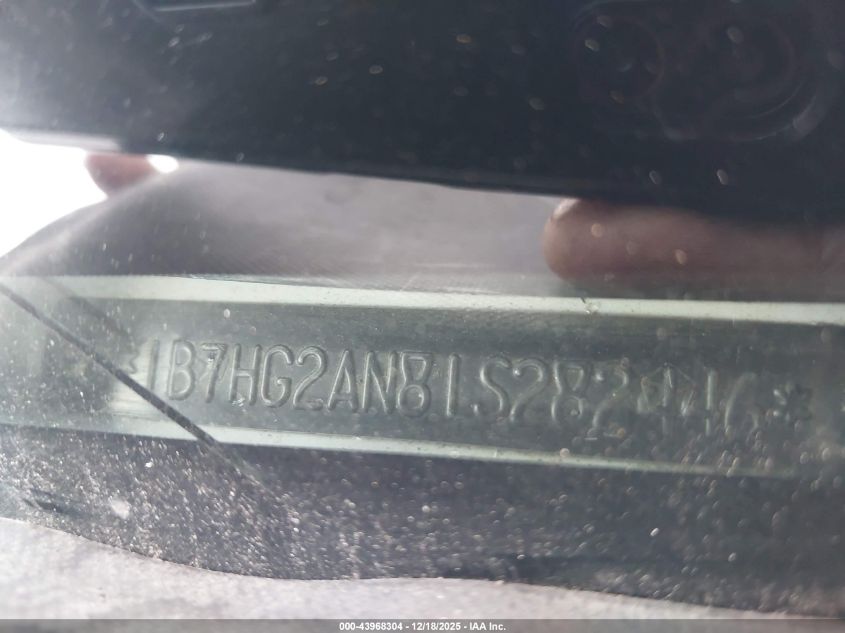 2001 Dodge Dakota Slt/Sport VIN: 1B7HG2AN81S282446 Lot: 43968304