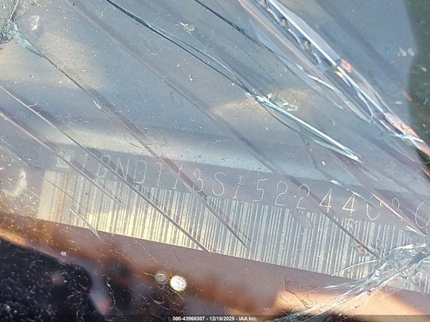 2005 Chevrolet Trailblazer Lt VIN: 1GNDT13S152244030 Lot: 43968307