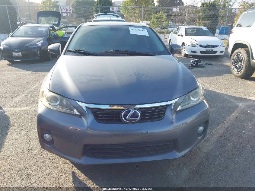 2012 Lexus Ct 200H Premium VIN: JTHKD5BHXC2079164 Lot: 43968315