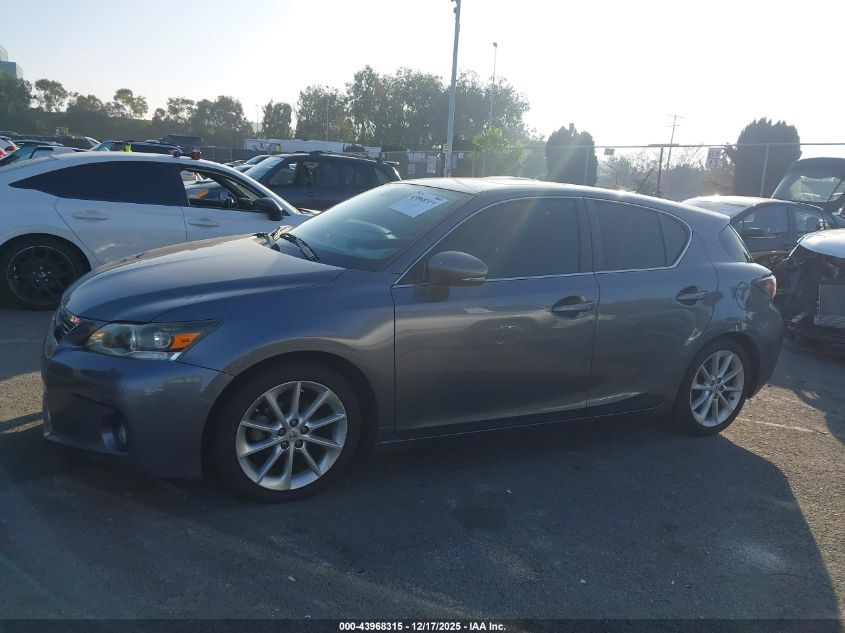 2012 Lexus Ct 200H Premium VIN: JTHKD5BHXC2079164 Lot: 43968315
