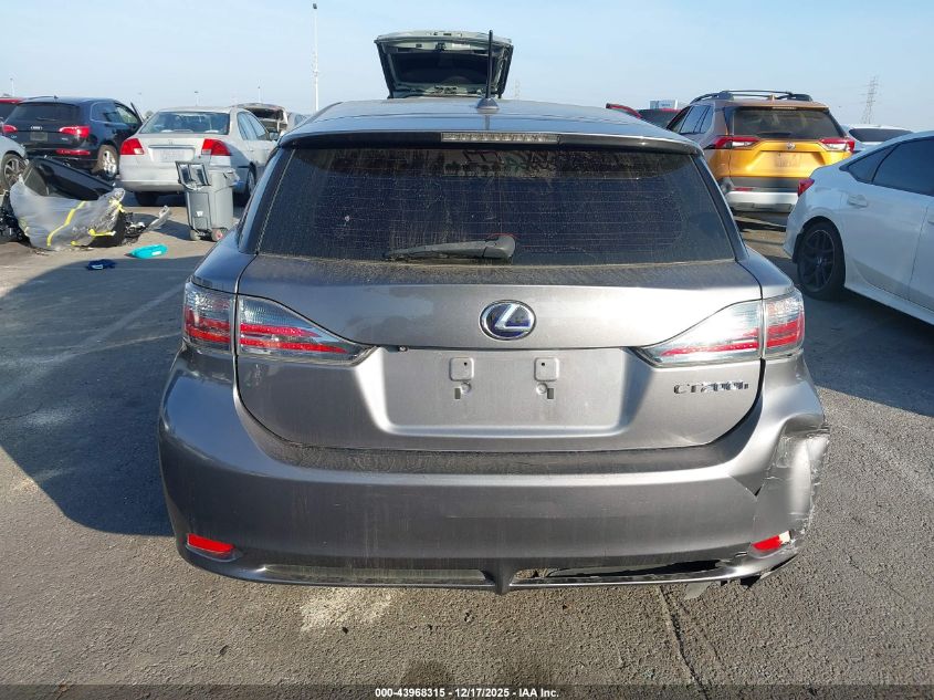 2012 Lexus Ct 200H Premium VIN: JTHKD5BHXC2079164 Lot: 43968315
