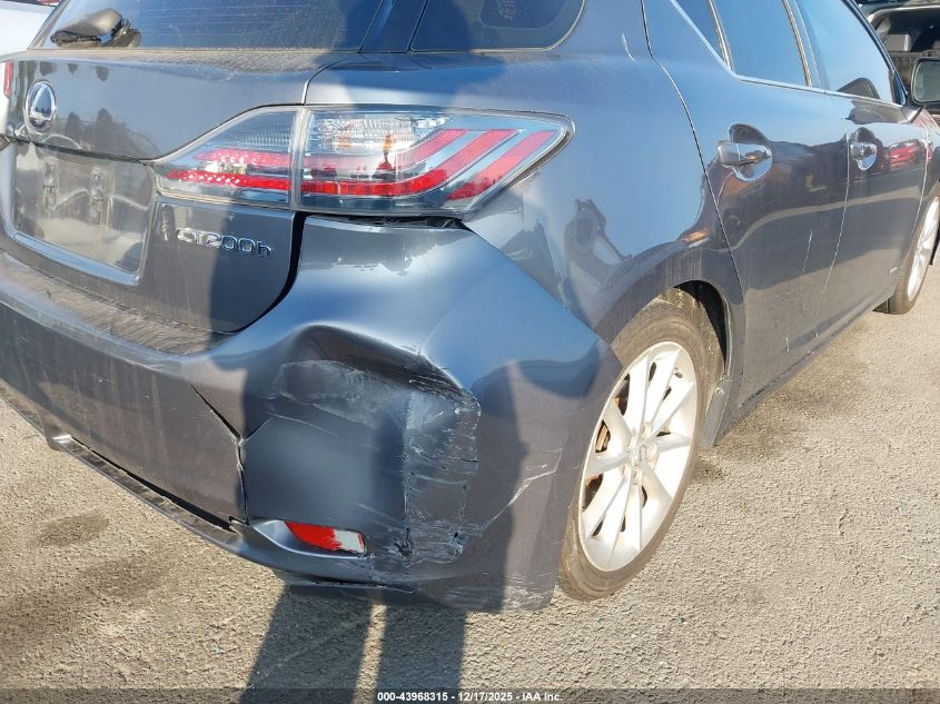 2012 Lexus Ct 200H Premium VIN: JTHKD5BHXC2079164 Lot: 43968315