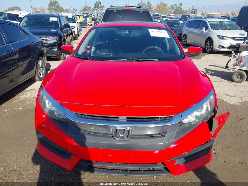 2018 Honda Civic Ex VIN: 2HGFC2F73JH587536 Lot: 43968323