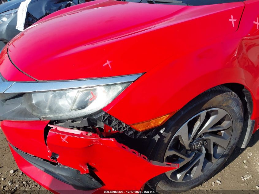 2018 Honda Civic Ex VIN: 2HGFC2F73JH587536 Lot: 43968323