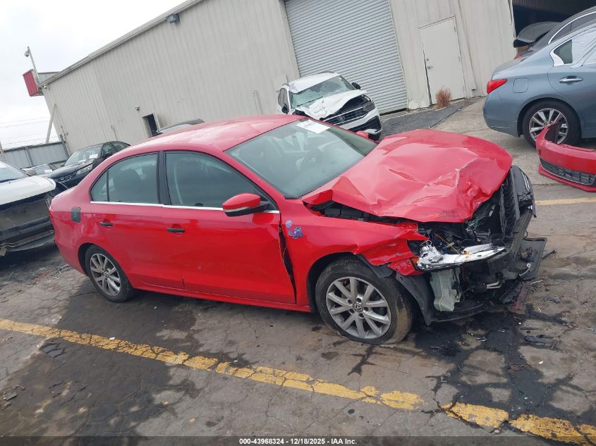 2013 Volkswagen Jetta 2.5L Se VIN: 3VWDX7AJ3DM256758 Lot: 43968324