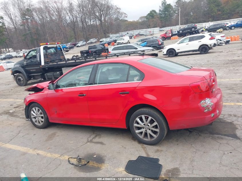 2013 Volkswagen Jetta 2.5L Se VIN: 3VWDX7AJ3DM256758 Lot: 43968324
