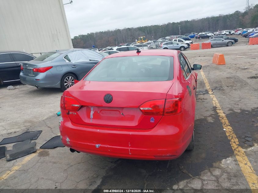 2013 Volkswagen Jetta 2.5L Se VIN: 3VWDX7AJ3DM256758 Lot: 43968324