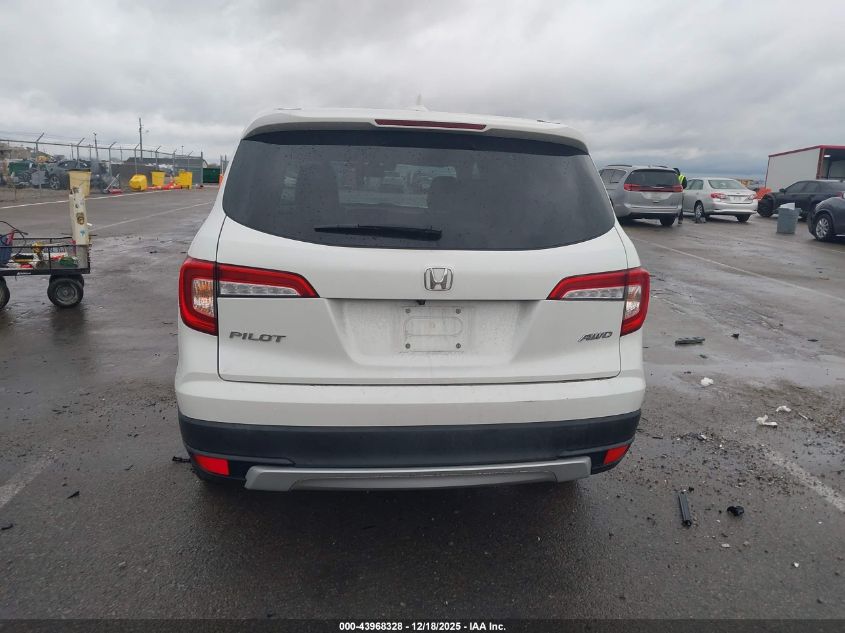 2021 Honda Pilot Awd Ex VIN: 5FNYF6H37MB062814 Lot: 43968328