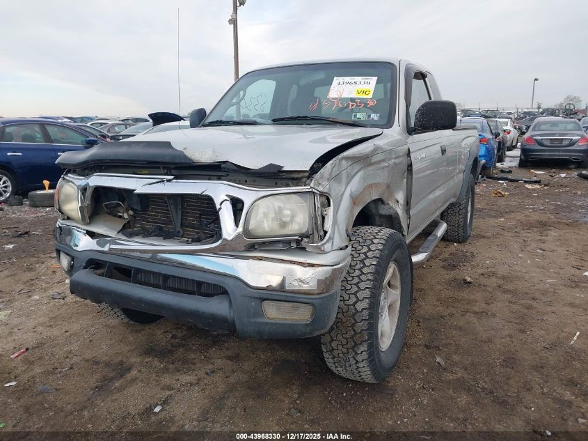 2002 Toyota Tacoma VIN: 5TEWM72N92Z032142 Lot: 43968330