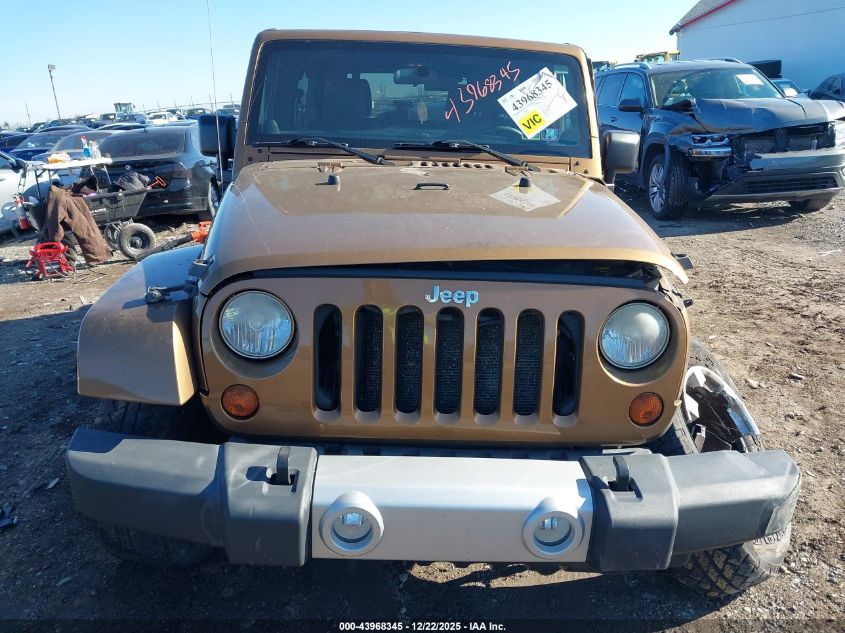 2011 Jeep Wrangler Unlimited 70Th Anniversary VIN: 1J4BA7H11BL581712 Lot: 43968345