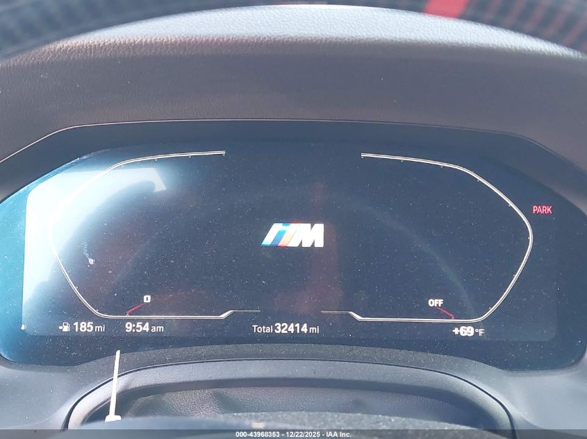 2022 BMW M3 Competition VIN: WBS33AY07NFM37814 Lot: 43968353