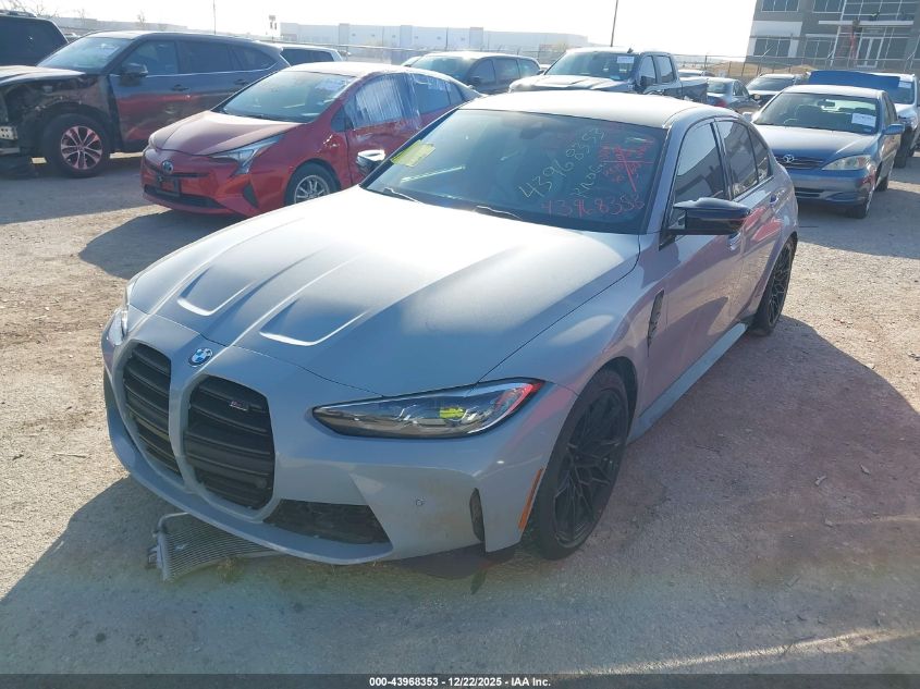 2022 BMW M3 Competition VIN: WBS33AY07NFM37814 Lot: 43968353