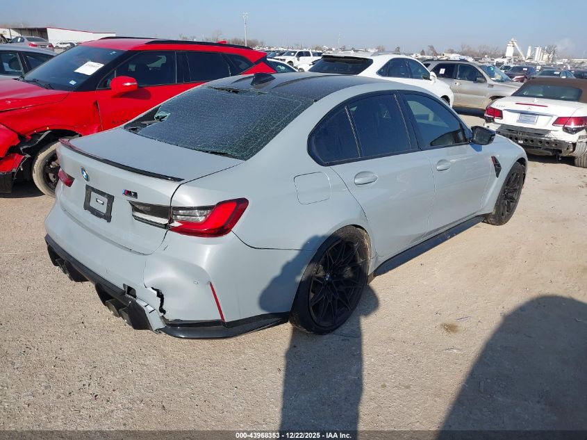 2022 BMW M3 Competition VIN: WBS33AY07NFM37814 Lot: 43968353