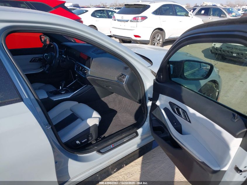 2022 BMW M3 Competition VIN: WBS33AY07NFM37814 Lot: 43968353