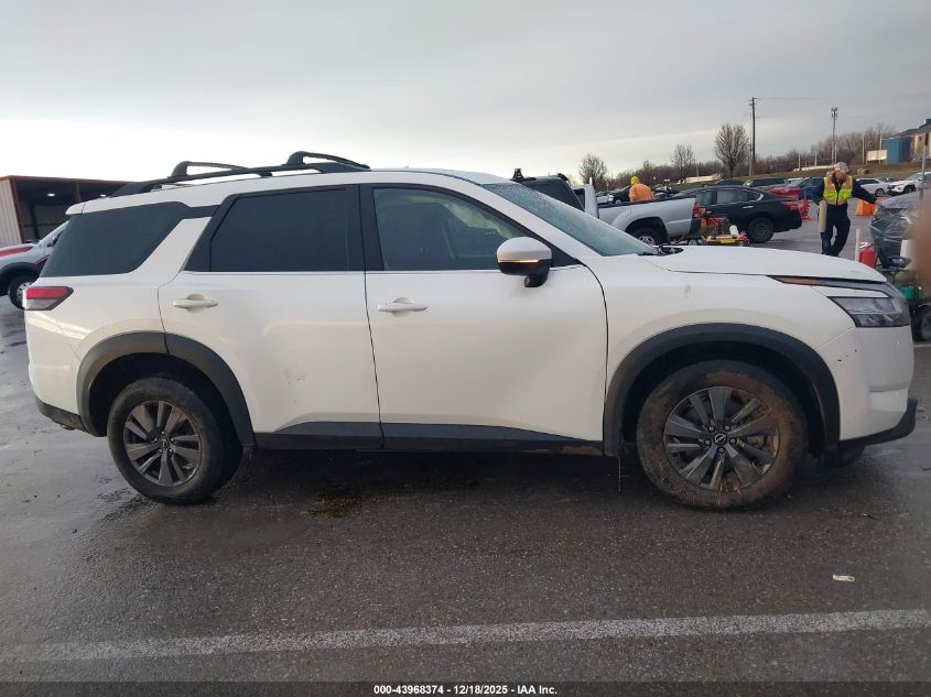 2022 Nissan Pathfinder Sv 4Wd VIN: 5N1DR3BD8NC247860 Lot: 43968374