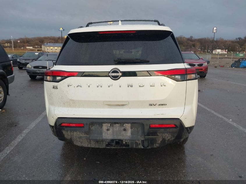 2022 Nissan Pathfinder Sv 4Wd VIN: 5N1DR3BD8NC247860 Lot: 43968374