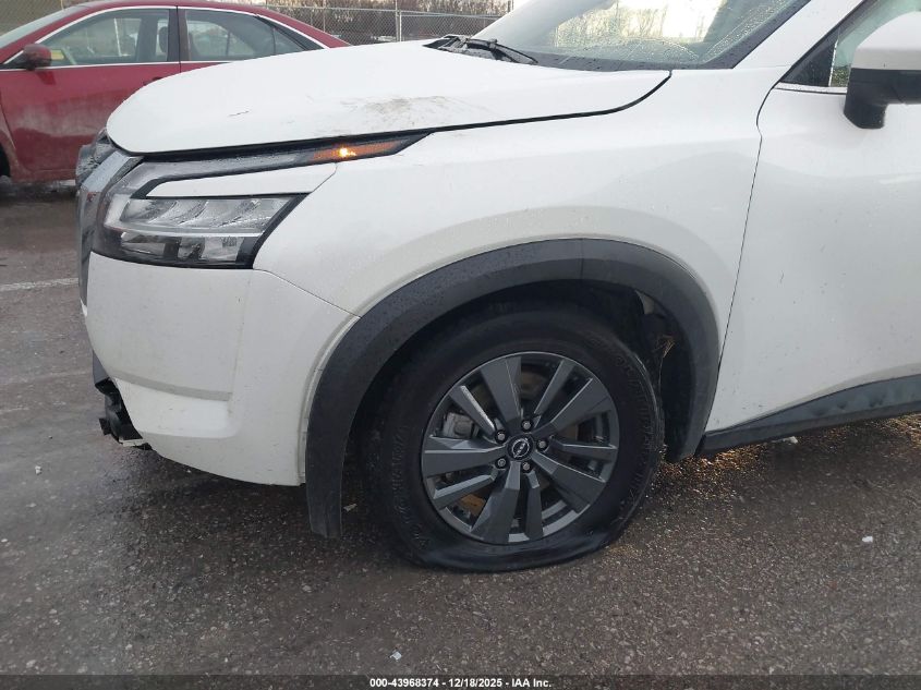 2022 Nissan Pathfinder Sv 4Wd VIN: 5N1DR3BD8NC247860 Lot: 43968374