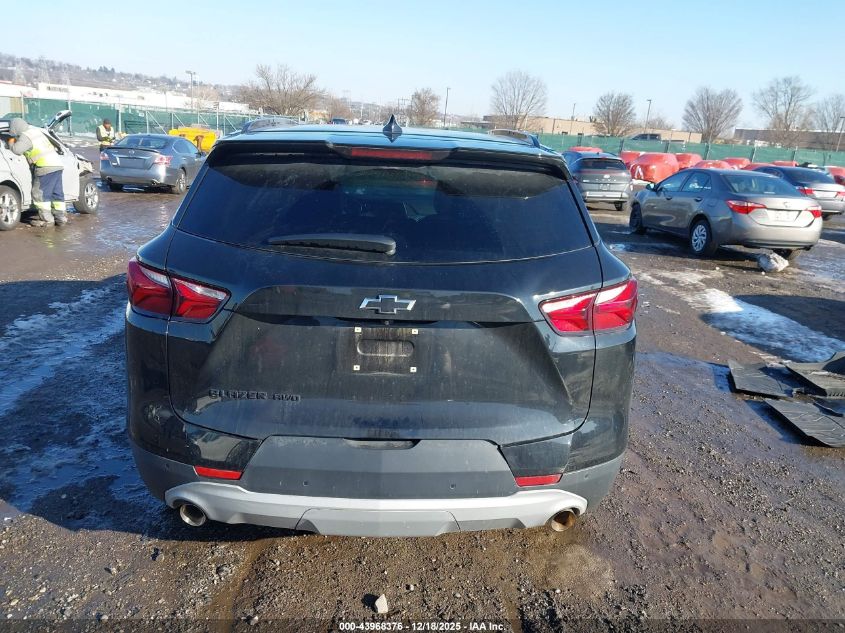 2021 Chevrolet Blazer Awd 3Lt VIN: 3GNKBJRS3MS516033 Lot: 43968376