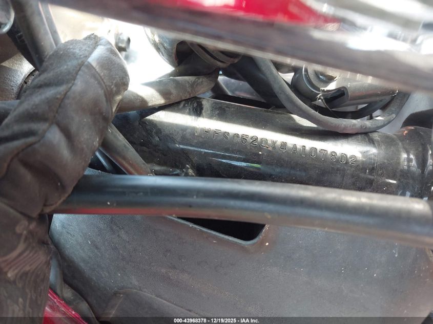 2004 Honda Vt1300 S VIN: 1HFSC520X4A107802 Lot: 43968378