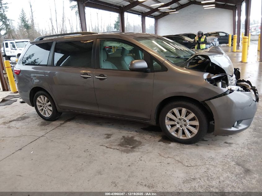 2015 Toyota Sienna Xle 7 Passenger VIN: 5TDDK3DC4FS126725 Lot: 43968387