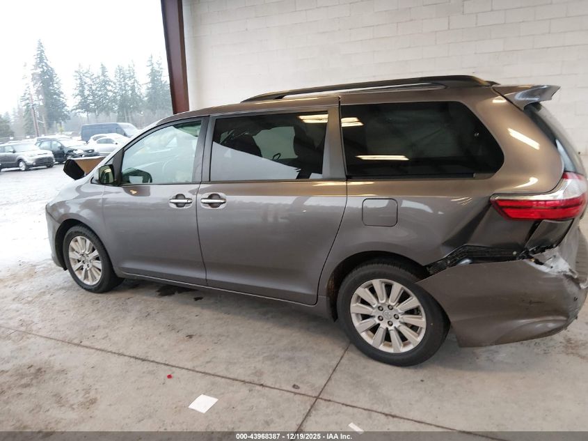 2015 Toyota Sienna Xle 7 Passenger VIN: 5TDDK3DC4FS126725 Lot: 43968387