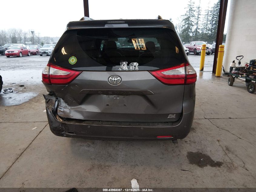 2015 Toyota Sienna Xle 7 Passenger VIN: 5TDDK3DC4FS126725 Lot: 43968387