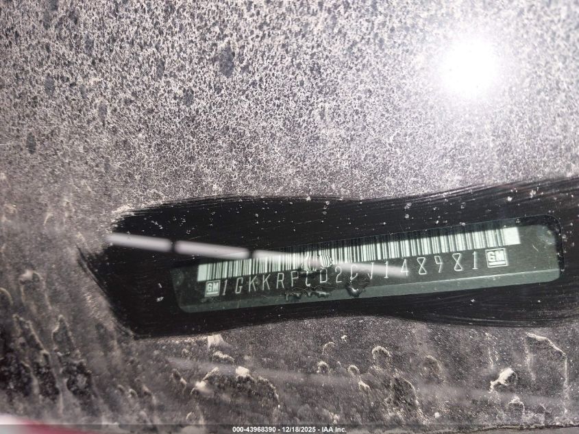 2012 GMC Acadia Sle VIN: 1GKKRPED2CJ148981 Lot: 43968390