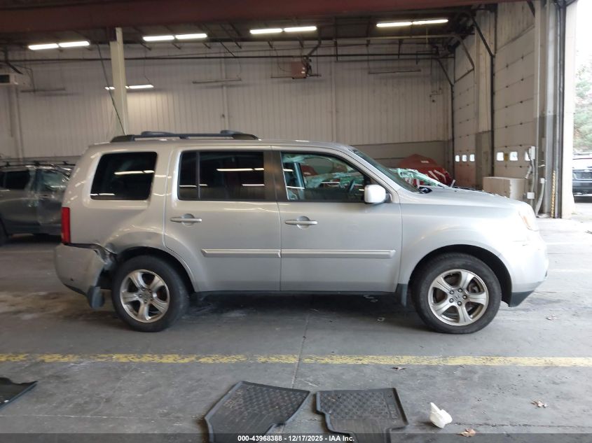 2013 Honda Pilot Ex-L VIN: 5FNYF4H60DB049398 Lot: 43968388