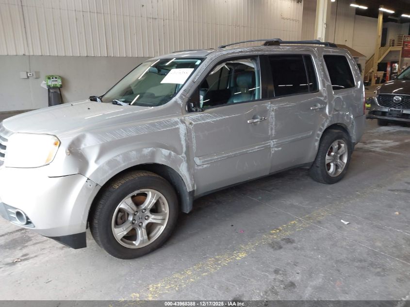 2013 Honda Pilot Ex-L VIN: 5FNYF4H60DB049398 Lot: 43968388