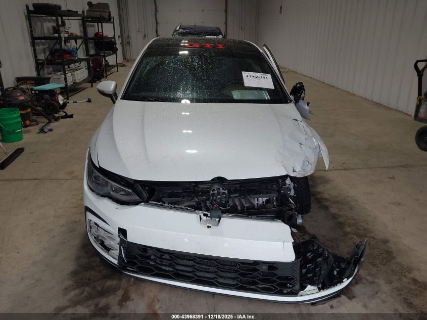 2023 Volkswagen Golf Gti 2.0T Se VIN: WVW2A7CD3PW148437 Lot: 43968391