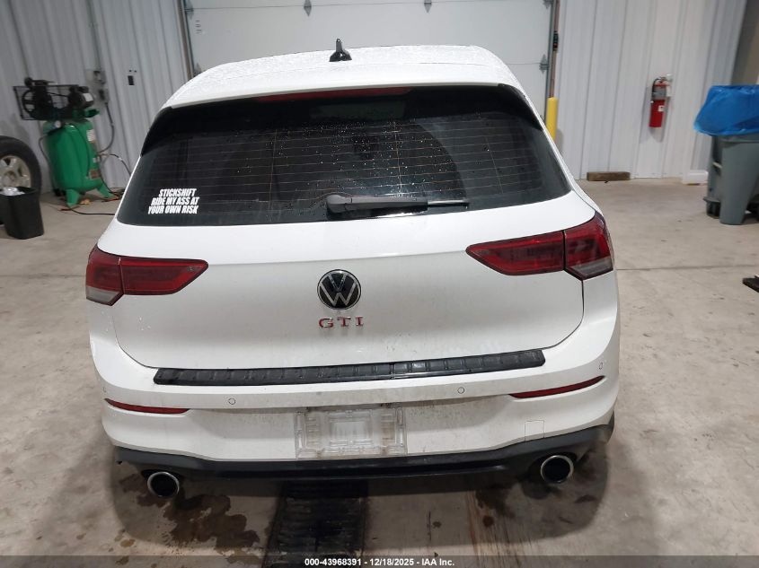 2023 Volkswagen Golf Gti 2.0T Se VIN: WVW2A7CD3PW148437 Lot: 43968391