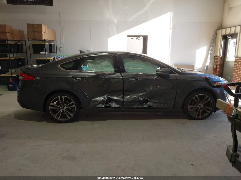 2019 Ford Fusion Titanium VIN: 3FA6P0D90KR152710 Lot: 43968392