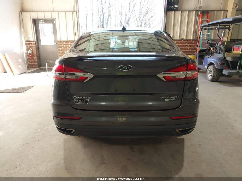 2019 Ford Fusion Titanium VIN: 3FA6P0D90KR152710 Lot: 43968392
